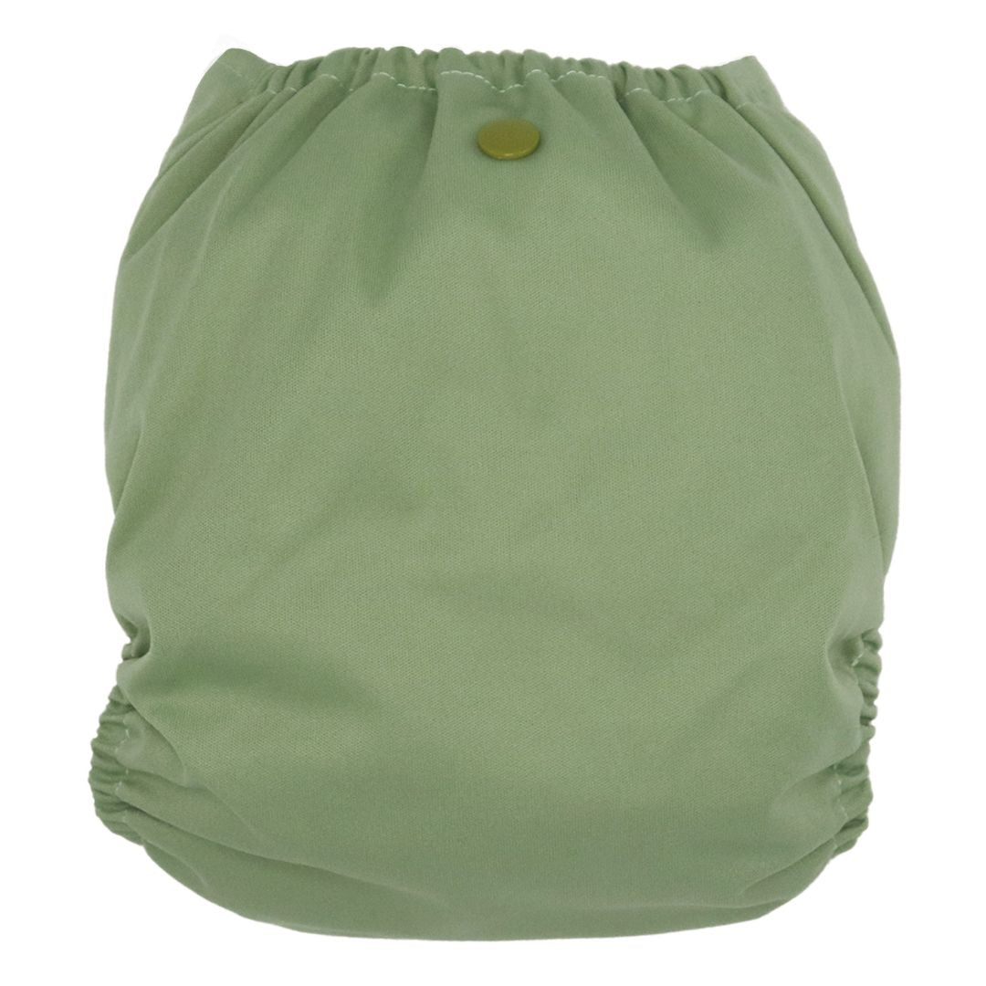 Minimi Best Fit | Reusable Cloth Nappy Shell | Newborn to School Age | Seafoam