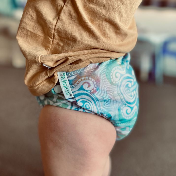 Minimi Best Fit | Reusable Cloth Nappy Shell | Newborn to School Age | Arohanui