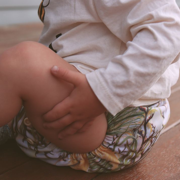 Minimi Best Fit | Reusable Cloth Nappy Shell | Newborn to School Age | Dune
