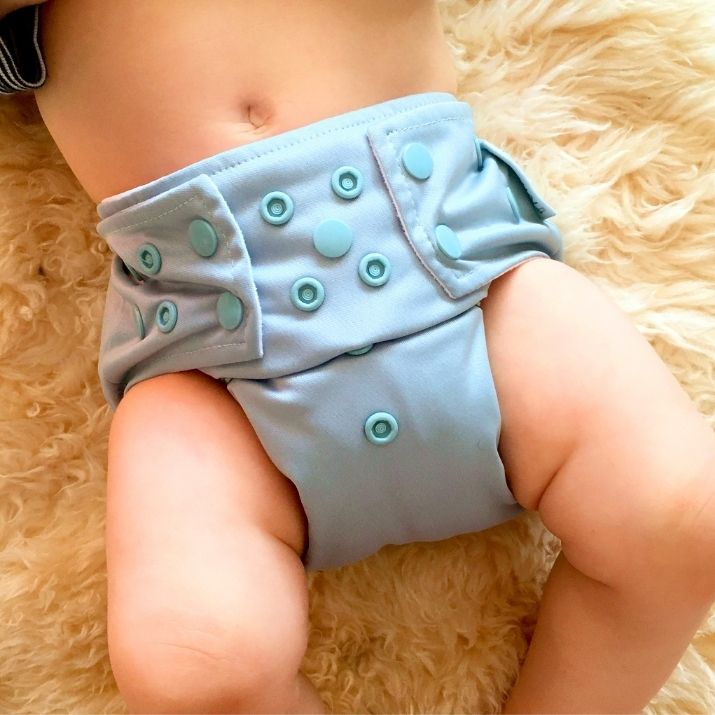 Minimi Best Fit | Reusable Cloth Nappy Shell | Newborn to School Age | Sage