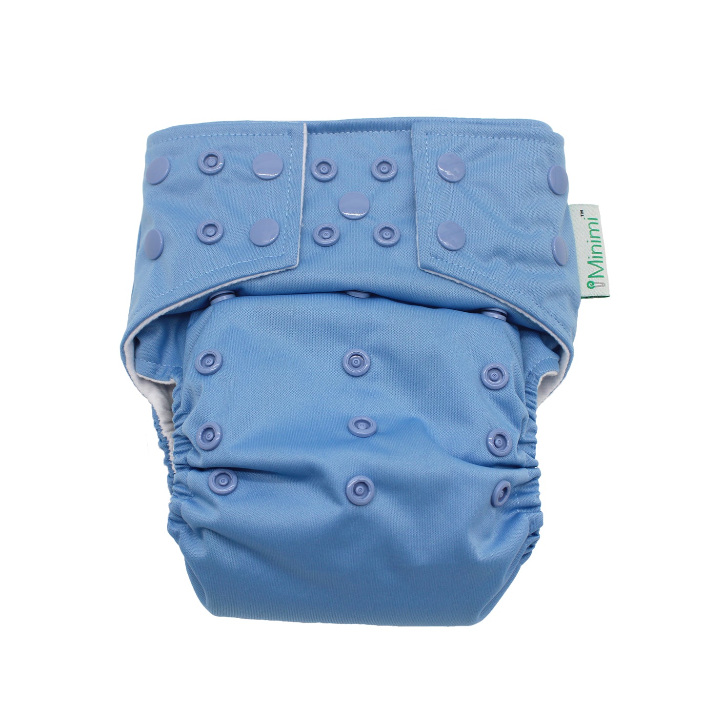 Minimi Best Fit | Reusable Cloth Nappy Shell | Newborn to School Age | Caribbean
