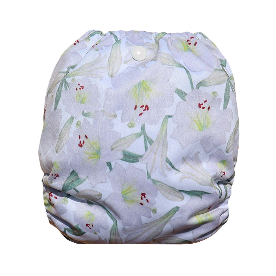 Minimi Best Fit | Reusable Cloth Nappy Shell | Newborn to School Age | Lily