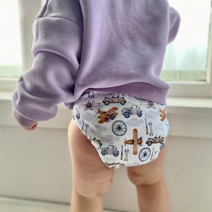 Minimi Best Fit | Reusable Cloth Nappy Shell | Newborn to School Age | Cloudy Adventures