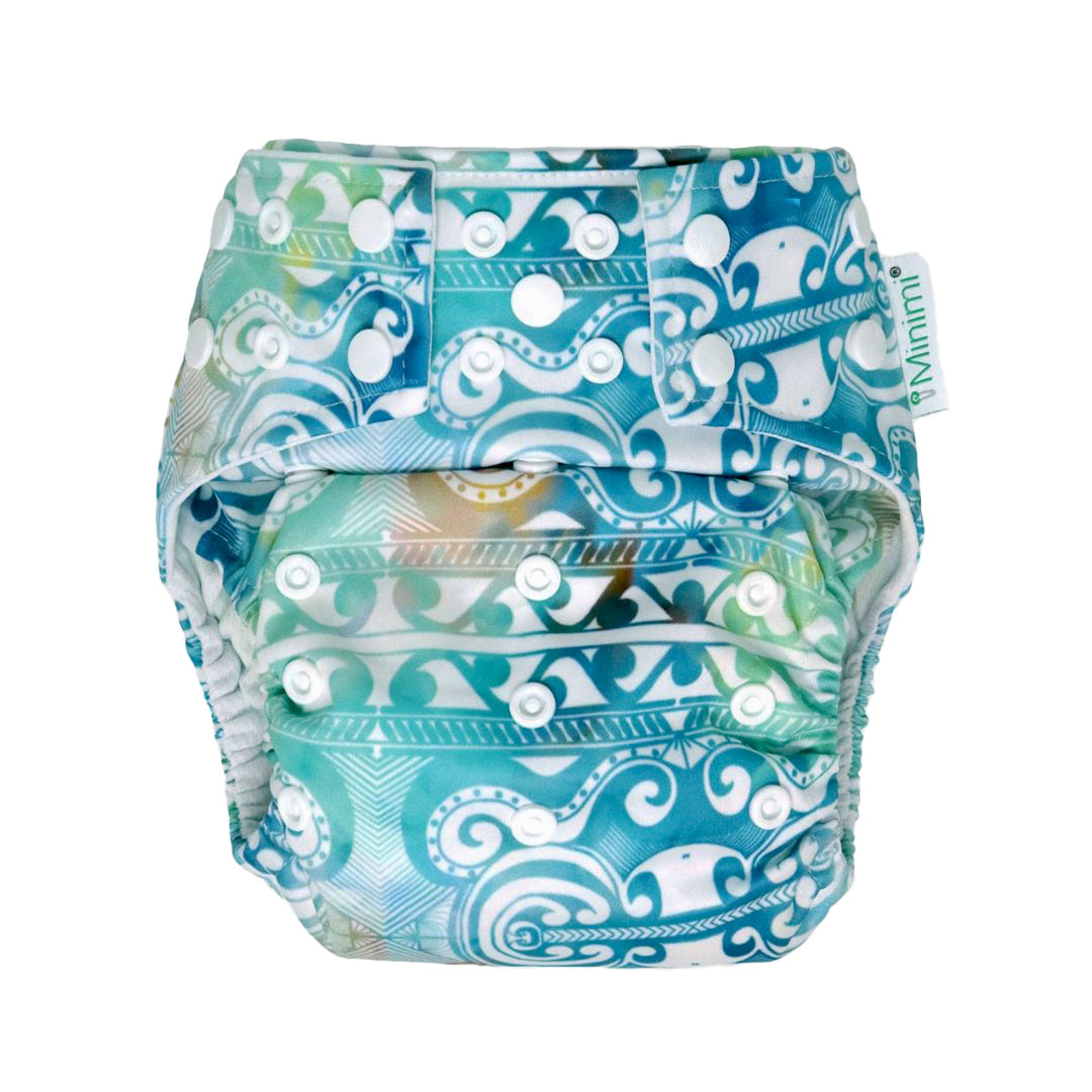 Minimi Best Fit | Reusable Cloth Nappy Shell | Newborn to School Age